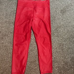 ZYIA Vibrant Red Leggings